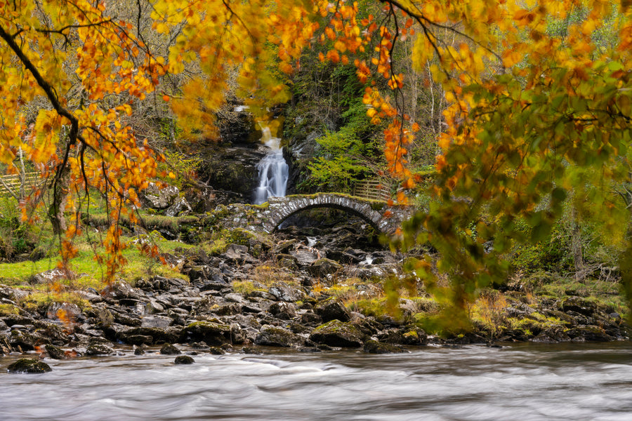 Roman Bridge Fall Colors