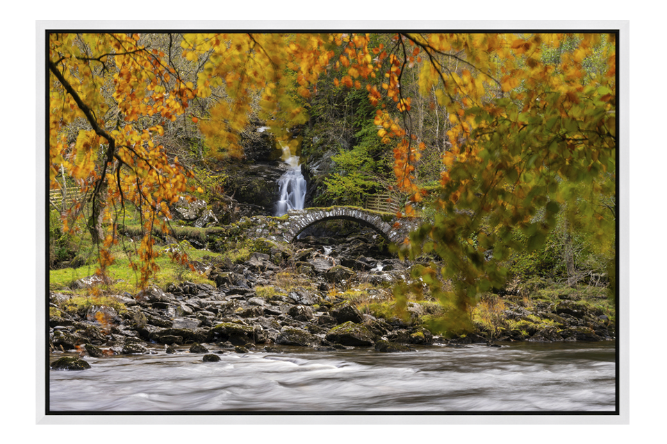 Roman Bridge Fall Colors