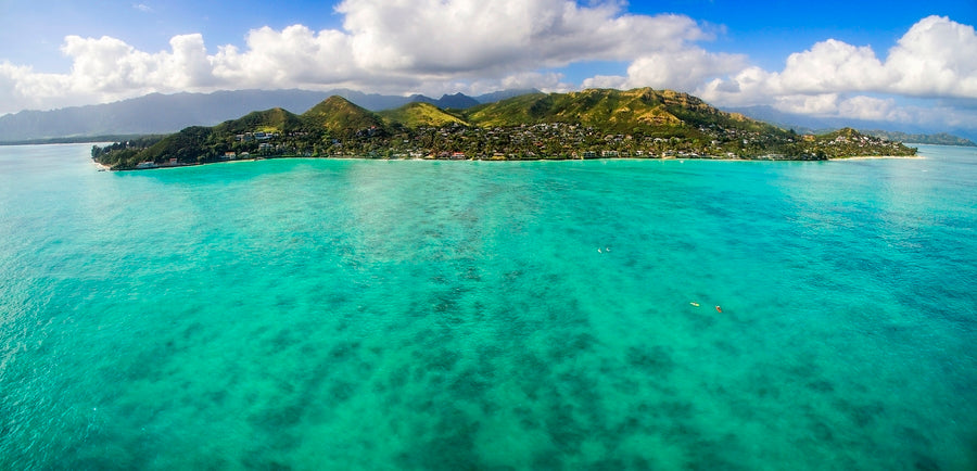 East Shore Oahu From The Air