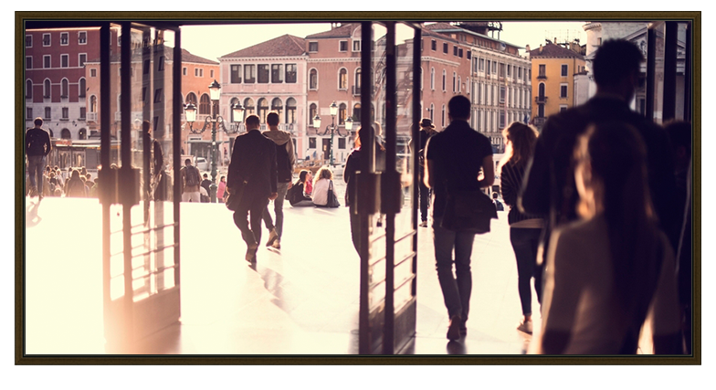 Arriving In Venice