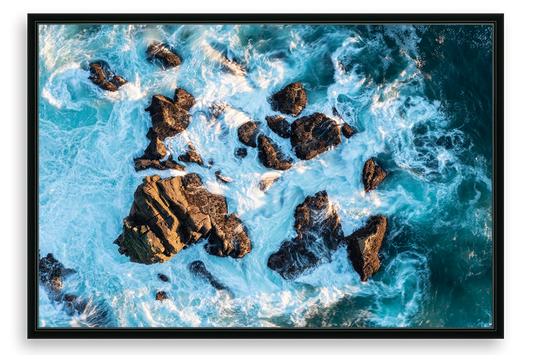 California Coastal Waves Aerial