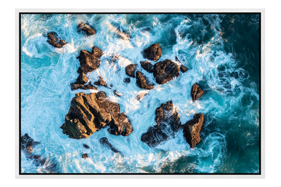 California Coastal Waves Aerial