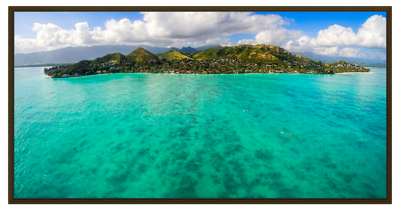 East Shore Oahu From The Air