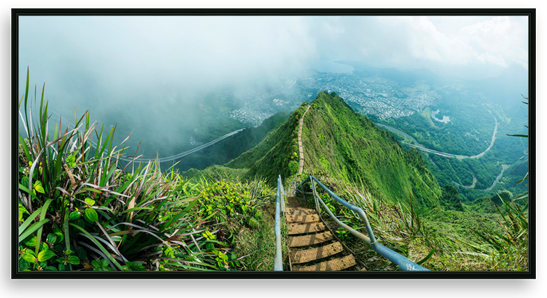 Haiku Stairs Panorama